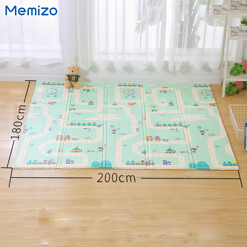 Antislip Waterproof Folding Crawling Play Mats Double Side Design