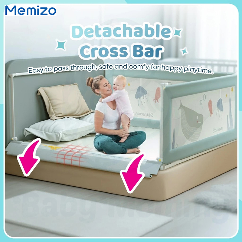 Manufacturer wholesale bed fence, baby anti fall protective fence, baby bed edge guard, vertical lifting bed guardrail